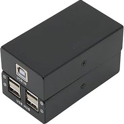 USB Ethernet Extender, Plug and Play POC Power Supply Fine Workmanship Metal Shell USB 2.0 Extender for Printer for Scanister(#1)-27