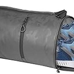 Amazon Brand - Symactive Gym Bag with Shoe Pocket Workout Fitness Tote Polyester Lightweight for Sports Swimming Boxing Athletic Crossfit Exercise Yoga Fitness Men & Women-5