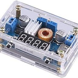 F FABOBJECTS® DC Buck Converter DC-DC Step Down Voltage Regulator 5V-36V to 1.2V-32V Buck Converter Reducer Power Supply Module Supply Module with LED Display USB Output & CC CV Mode-34