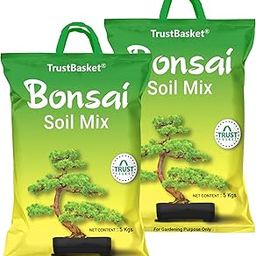 TrustBasket Essential Organic Bonsai Potting Soil Mix - 5KG (Pack of 2) | Ready to use Potting Mix | Loose, Well-Drained, and Porous Soil Mix | Holds Optimum Moisture-image-48