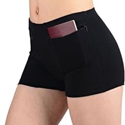 Pocket Zipper Panty Anti-Theft Shorts Style for Travel and Security-picture-11