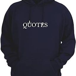 Men's Hooded Sweatshirt Navy Blue-image-4