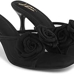 Stylish Embellished Kitten Heels Sandal For Women & Girls | Pencil Heels | Stiletto Heels |-image-62