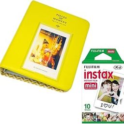 FotoCart [Instax] Mini 64 Page Photo Album] Pieces of Moment Book Album Compatible for Films for Instax Mini 7s 8 8+ 9 25 26 50s 70 90 10 11 30 55 20 50 7 LiPlay & Hello Kitty + Sheets Mini Film 10x1-image-71