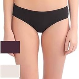 International Women Stretty Cotton 80 Medium Coverage Midi Brief - Pack Of 3-image-56
