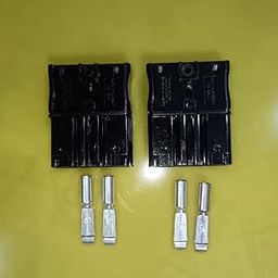 Anderson Connector SB-75 Amps, 2 Pins With Silver plated Lugs for upto 8AWG Silicone Flexible Wire, for Battery's,UPS, Inverter,Solar Chargers. (1 Pair)-image-26