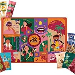 GO DESi Trial Pack, Gourmet Gift Hamper, Assorted, DESi POPz, DESi Bytes, DESi Meetha, DESi Mints-image-23