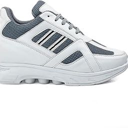 Men's 3 Inch Hidden Height Increasing Casual Sports Running Laceup Light Weight Shoes.-image-18