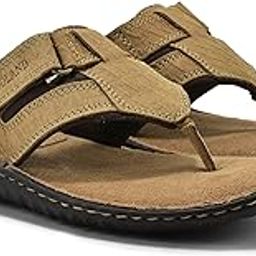 Men Stylish Camel Slippers-image-58