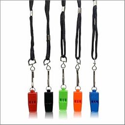 COUGAR Whistle with Lanyard (Pack of 5) Coaches Referee Whistles with Lanyards, 5 Colorful Plastic and 1 Stainless Steel Metal Whistle for Football Sports Lifeguards Survival Training (Multicolor)-20