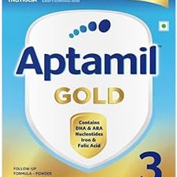 Aptamil Gold Follow Up Infant Formula Milk Powder for Babies - Stage 3 ( 12 month onwards ) - 400gm - BIB Pack-29