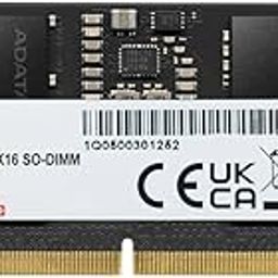 ADATA Premier 16GB DDR5 5600MHz Laptop RAM, Dual-Channel Module, Supports Intel & AMD Latest CPU, Intel XMP & AMD Expo, Built in PMIC, On Die ECC, Low Voltage, More Bandwidth - AD5S480016G-S-20