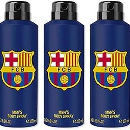 FC Barcelona Original Blue Combo Pack Of 3 Deodorant Spray - For Men-3