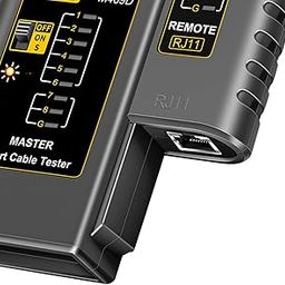 LYLA Network Cable Tester Networking Tool Rj 45 & Rj11 for Optical Cat Switch-image-23