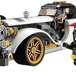 RVM Toys Architect Batmobile Bat Car 305 Pcs Super Heroes Assemble Building Block Set Educational Learning Brick Toys Classic Bat for Kids Multicolor-22