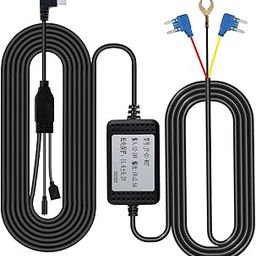 Mirror Dash Cam Type-C Hardwire Kit - 12V-24V to 5V Car Dash Camera Charger Power Supply Hard Wire Kit Fuse for Dashcam, Rear View Mirror Camera-image-83