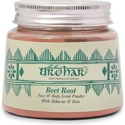 Dharohar Beet Root Face & Body Scrub Powder with Hibiscus & Rose for Cleansing, Brightening, Soft, Smooth Skin, Tan & Dullness Removal | Suitable for All Skin Type, Men & Women (100 Grams)-image-22