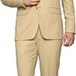 Men's Polyester Blend Three Piece Suit-Dress Set-image-24