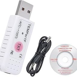 Set of 2 USB Thermometer Temperature Sensor Data Logger Recorder for PC Laptop White-28