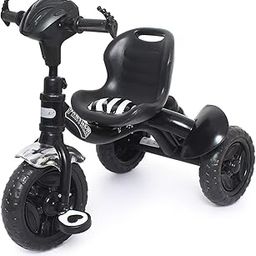 Fun Ride Kids Tricycle Panther for 2 to 5 Years - Plug and Play Baby Trike with Music and Lights - Tricycles for Kids with Eva Wheels & Sipper for Boys and Girls - (Weight - Upto 25 Kg) (Black)-1