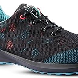 Canvas Club Mens Safety Shoe FLORENCE | Stainless Steel Toe Cap, Double Density PU Sole, Lightweight, Slip Resistant Vegan Footwear | Size 11 UK/INDIA-image-53