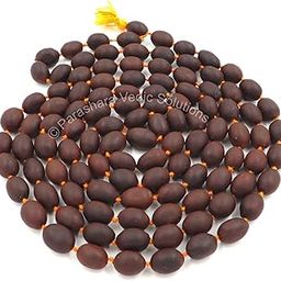 ARKAM Natural Lotus Seeds Mala - Kamal Gatta Mala Original (72 inch, 108+1 Beads)-image-53