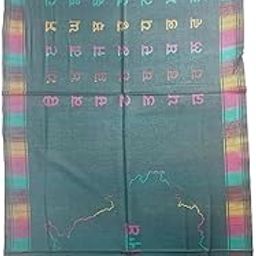 Acrylic/Viscose Punjab Stole for Men And Women with Gurmukhi Punjab Map (Multicolor 28 x 80 Inches)(ART NO PUNJAB)-picture-32