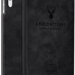 Robustrion Cover for iPad 11th Generation (A16) / 10th Generation Cover Case (2025/2022), Deer Pattern Flip Case Cover for iPad 11th Gen 11 inch / 10th 10.9 inch [Auto Sleep Wake] - Black-image-5