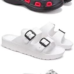 Lightweight Classic Clogs || Sandals with Slider Adjustable Back Strap for Men-Combo(3)-3017-3113-3103-image-12