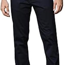 Men's | Solid | Light Weight | Breathable Fabric | 4 Pockets | Mid Rise | Slim Fit | Cotton Blend | Button Waist | Chino Trouser | Pants-image-91