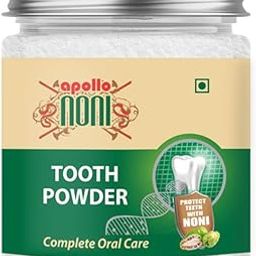 Apollo Noni Teeth Whitening Powder Dant Manjan | Restore Your Smile & Gives Fresh Breathe | Remove Stains | Remove Plaque | Long Lasting Freshness| Suitable for all teeth type 50g-image-17
