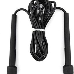 Jumping Rope With Plastic Handle for Exercise, Fitness, Gym Speed Freestyle Skipping Rope (Black, Length: 259 cm)-image-40