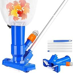 Pool Vacuum Cleaner Handheld, Hot Tub Vacuum Cleaner Pool Hoover with Brush and Thickened Pool Rods, Portable Pond Vacuum Cleaner Pool Cleaning Kit for Swimming Pools, Fish Ponds, Whirlpools, and Spas-image-9