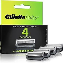 Gillette Labs Shaving Blades For Men Pack Of 4 Cartridges-28