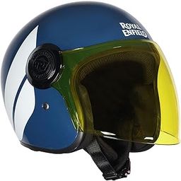 ROYAL ENFIELD Copter of Hunter ID ABS MT LAG Blue XL62 Helmet | Certification: ISI & DOT | Type: Open Face | Material: ABS-image-7