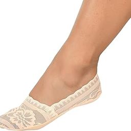 Multicolour Transparent Ankle Length Cotton Net Socks for Women and Girls, Stylish-image-52