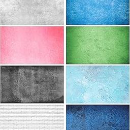 2 in 1 Double Sided Photography Color Backdrop PVC Wrinkle-Free Sheet for Small Product Shoot Photography Props (Pack of 4 L-30 Inch W-20 inch) 8 Designs-54