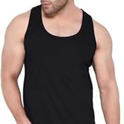 Round Neck Men's Regular Fit Cotton Vest for Men-picture-36