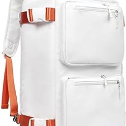 Badminton Bag Tote Sports Duffle Bag for Outdoor Activities Football Workout White-image-50