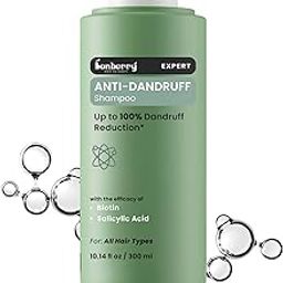 Bonberry Anti Dandruff Shampoo | Reduces Up to 100% Dandruff and Strengthens Hair | Derma Approved Shampoo with Salicylic Acid & Biotin | Helps Remove Flakes and Itching | Shampoo For All Hair types | For Women And Men | 250m-picture-2