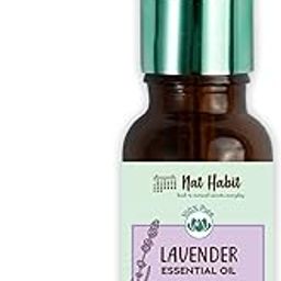 Nat Habit 100% Pure Lavender Essential Oil With Lavandula Angustifolia For Hair & Skin, Steam Distilled,Diffuser Oil, Natural & Therapeutic Grade - 15 ml-image-55