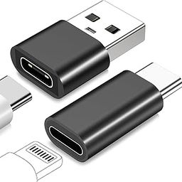 Lightning to USB C 18W with USB A to USB C 27W Adapter, Fast Charging & Data Sync Connector for iPhone 16/15/14/13/12/11 Promax/Pro/Plus Series iPad Pro Air,AirPods,Samsung One Plus Carplay-19