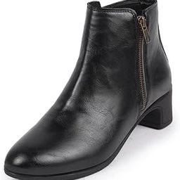 Women Flared Heel Boots-image-99