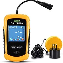 LCD Color S n Portable Wired Fish 100M Depth Range Sonar Echo Sounders Fish Huaishu-45