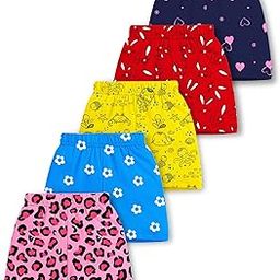 Kids Shorts Pack of 5 for Boys & Girls | Vibrant Multipack Summer Wear | Soft Cotton Blend | Comfy Fit for Daily Adventures | Breathable & Easy-to-Wear Essentials-image-25
