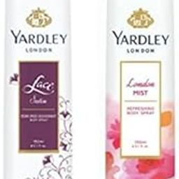Yardley London Roll On Deodorant For Women Lace Satin and Mist Combo Pack 2 (150 ml)-image-27