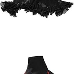 CLUB BOLLYWOOD LICHTS®2 Pieces Ballroom Waltz Dance Big Swing Skirt Sequined Modern Costume|Clothing, Shoes & Accessories | Dancewear | Adult Dancewear | Ballroom Red, Black-image-60