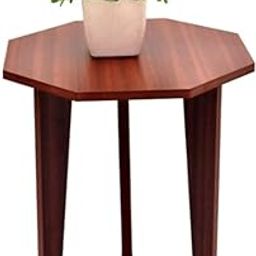 Dime Store Stool Bedside Table for Plant Stand and Table Decor (Brown)-image-23