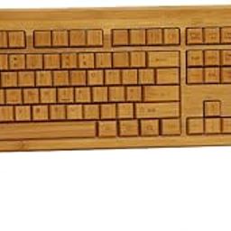 Handmade Full Wooden Bamboo Wireless Keyboard (ECO-Friendly) Compatible with All Software-picture-22