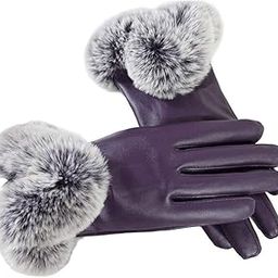 Touch Screen Gloves Women Winter Gloves Thicken Warm Lined Windproof Gloves-image-82